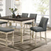 PLYMOUTH Counter Ht. Table - U&U Home Budget Furniture (Carteret, NJ)