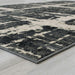 Kozlu Gray/Beige 5' X 7' Area Rug - U&U Home Budget Furniture (Carteret, NJ)