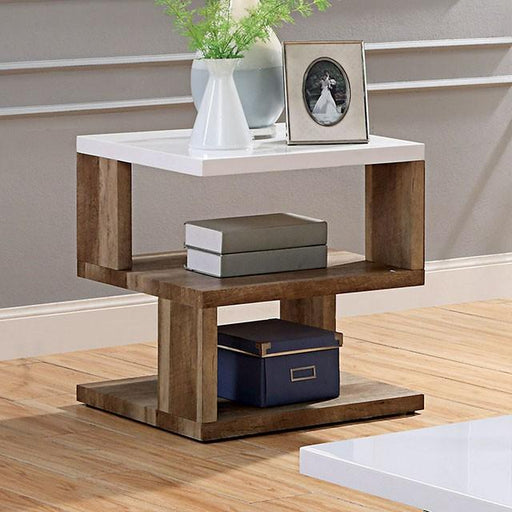 MAJKEN End Table - U&U Home Budget Furniture (Carteret, NJ)