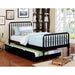 PRISMO Black Trundle - U&U Home Budget Furniture (Carteret, NJ)