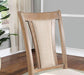 UPMINSTER Side Chair (2/CTN), Natural Tone/Beige - U&U Home Budget Furniture (Carteret, NJ)