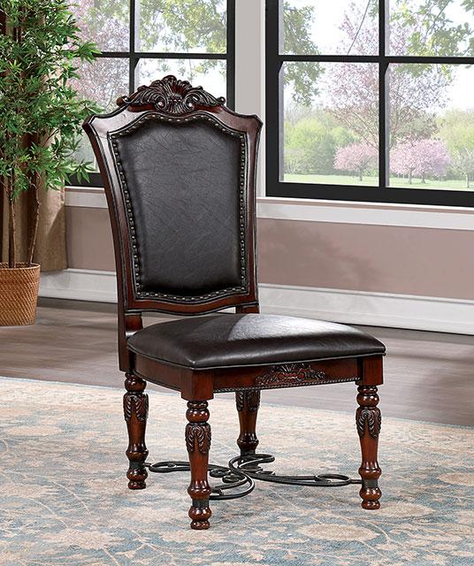 PICARDY Side Chair - U&U Home Budget Furniture (Carteret, NJ)