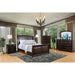 Litchville Brown Cherry Media Chest - U&U Home Budget Furniture (Carteret, NJ)