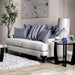 Sisseton Light Gray Love Seat - U&U Home Budget Furniture (Carteret, NJ)