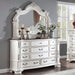 ESPARANZA Dresser, Pearl White - U&U Home Budget Furniture (Carteret, NJ)