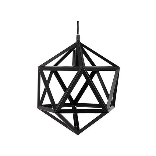 Mea Black Ceiling Lamp - U&U Home Budget Furniture (Carteret, NJ)
