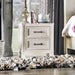 Tywyn Antique White Night Stand - U&U Home Budget Furniture (Carteret, NJ)
