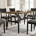 OBERWIL Dining Table - U&U Home Budget Furniture (Carteret, NJ)