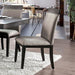 Modoc Espresso/Beige Side Chair (2/CTN) - U&U Home Budget Furniture (Carteret, NJ)