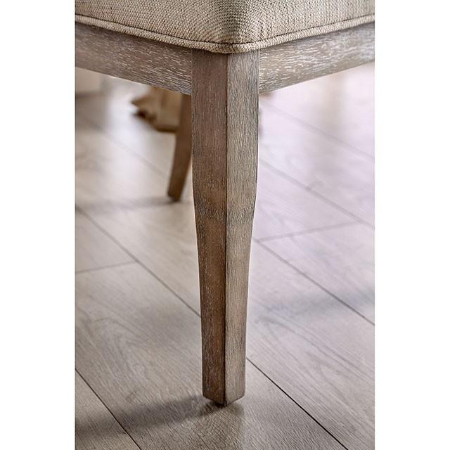 Patience Rustic Natural Tone Side Chair (2/CTN) - U&U Home Budget Furniture (Carteret, NJ)