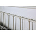 IRIA Vintage White Cal.King, E.King, & Full Bed - U&U Home Budget Furniture (Carteret, NJ)