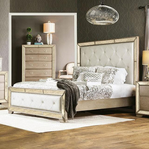 LORAINE Cal.King, E.King, & Queen Bed - U&U Home Budget Furniture (Carteret, NJ)