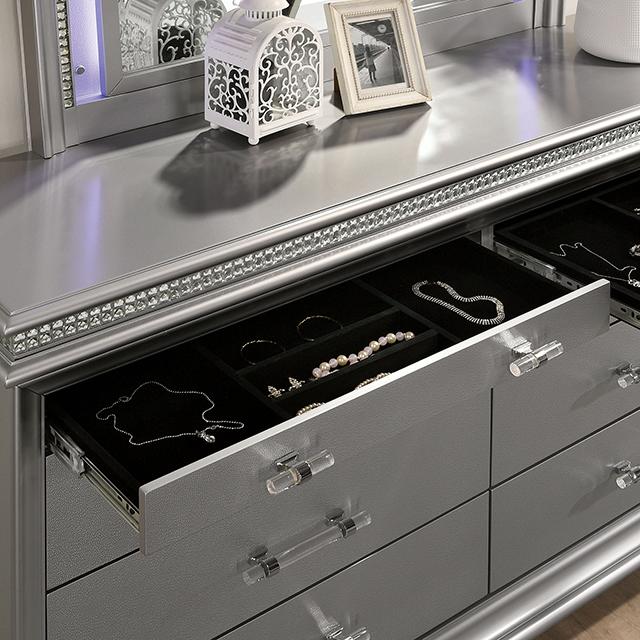 MADDIE Cal.King, E.King, & Queen Bed - U&U Home Budget Furniture (Carteret, NJ)