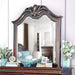 Mandura Cherry Mirror - U&U Home Budget Furniture (Carteret, NJ)