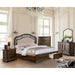 Persephone Rustic Natural Tone Night Stand - U&U Home Budget Furniture (Carteret, NJ)