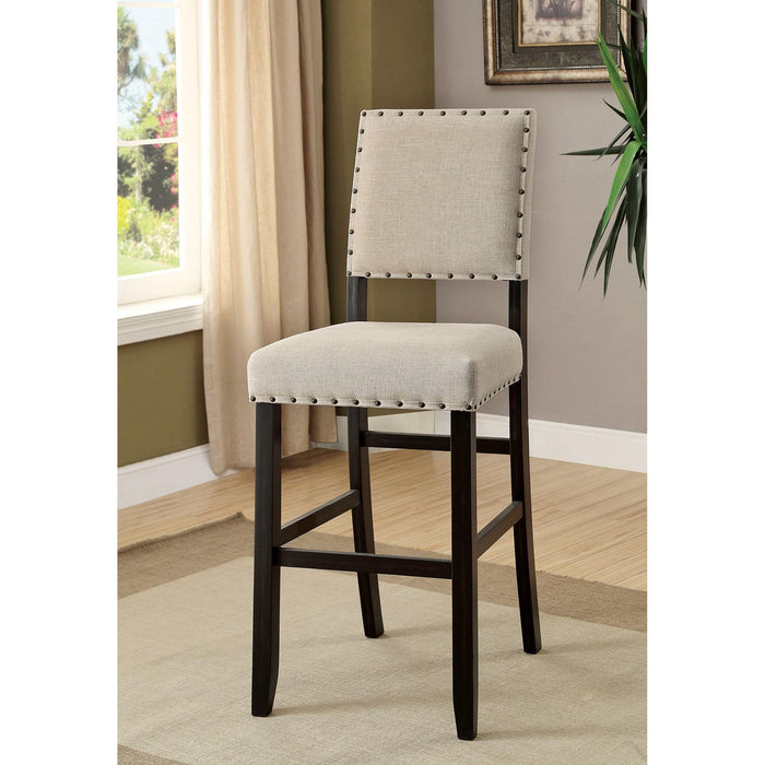 Sania II Antique Black Bar Table, Antique Black - U&U Home Budget Furniture (Carteret, NJ)