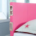 Evans Bed Espresso & Pink - U&U Home Budget Furniture (Carteret, NJ)
