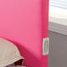 Evans Bed Espresso & Pink - U&U Home Budget Furniture (Carteret, NJ)