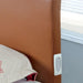 Evans E.King & Cal.King Bed Espressso, White, & Camel - U&U Home Budget Furniture (Carteret, NJ)
