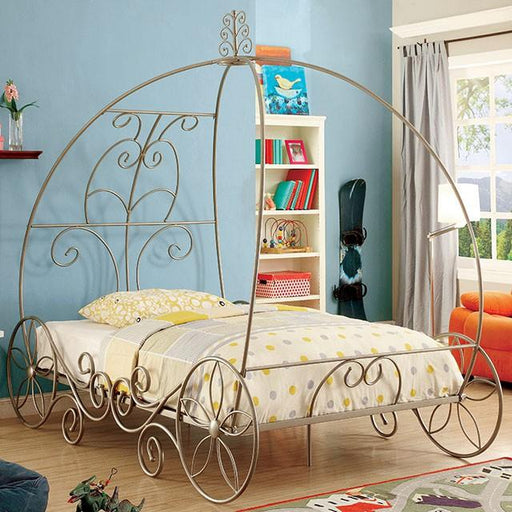 Enchant Bed Champagne or Gold - U&U Home Budget Furniture (Carteret, NJ)