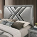 Emmeline 4 & 5 Piece Queen Bedroom Set Gray & White - U&U Home Budget Furniture (Carteret, NJ)