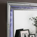 Emmeline 4 & 5 Piece Queen Bedroom Set Gray & White - U&U Home Budget Furniture (Carteret, NJ)