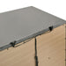 Emmeline 4 & 5 Piece Queen Bedroom Set Gray & White - U&U Home Budget Furniture (Carteret, NJ)