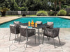 Tushari 8 Pc. Outdoor Dining Set - U&U Home Budget Furniture (Carteret, NJ)
