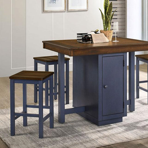Azurine 5 Pc. Counter Ht. Set - U&U Home Budget Furniture (Carteret, NJ)
