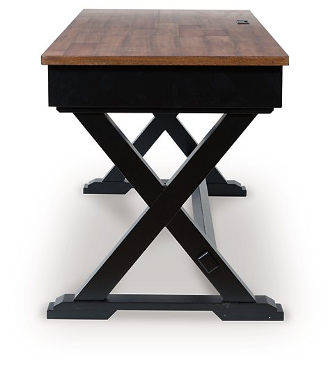 Wildenauer 60" Home Office Desk - U&U Home Budget Furniture (Carteret, NJ)