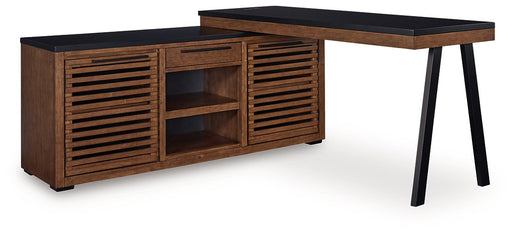 Kallari Credenza with Desk Return - U&U Home Budget Furniture (Carteret, NJ)