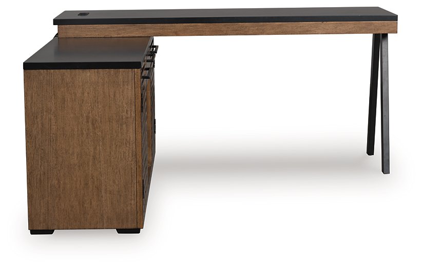 Kallari Credenza with Desk Return - U&U Home Budget Furniture (Carteret, NJ)