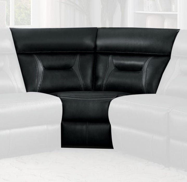 Amite 6pc Sectional Sofa in Dark Gray - U&U Home Budget Furniture (Carteret, NJ)