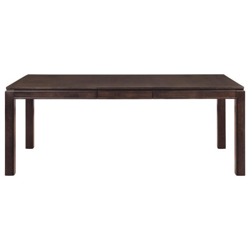 Kavanaugh Dining Table in Dark Brown 5409-78 - U&U Home Budget Furniture (Carteret, NJ)