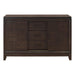 Kavanaugh Server in Dark Brown 5409RF-40 - U&U Home Budget Furniture (Carteret, NJ)