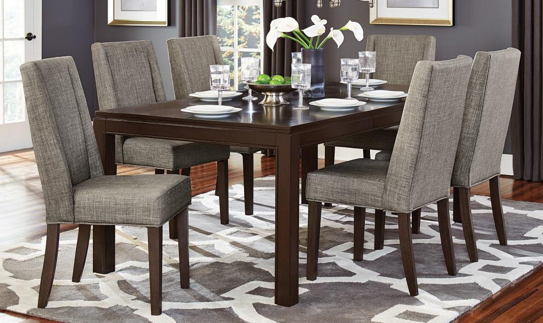 Kavanaugh Side Chair in Dark Brown (Set of 2) - U&U Home Budget Furniture (Carteret, NJ)