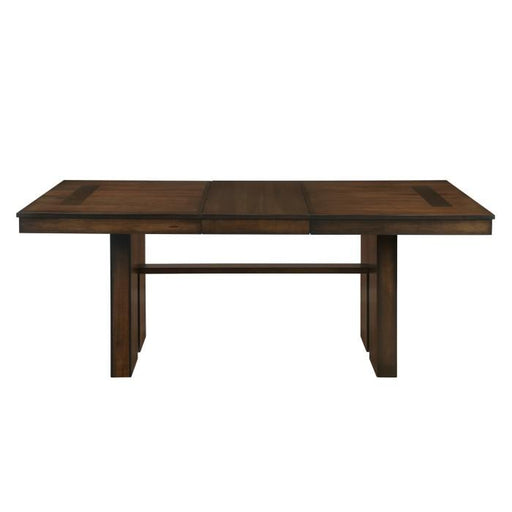 Sedley Dining Table in Walnut 5415RF-78* - U&U Home Budget Furniture (Carteret, NJ)