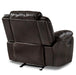Bastrop Glider Reclining Chair in Brown 8230BRW-1 - U&U Home Budget Furniture (Carteret, NJ)