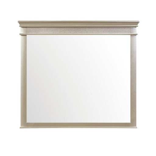 Celandine Mirror in Silver 1928-6 - U&U Home Budget Furniture (Carteret, NJ)