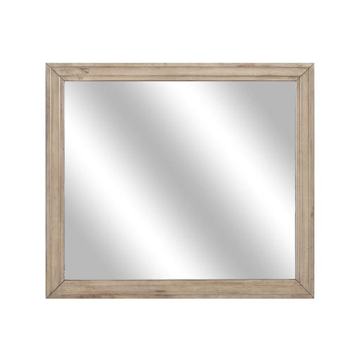 Lonan Mirror in Natural 1955-6 - U&U Home Budget Furniture (Carteret, NJ)