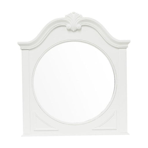 Lucida Mirror in White 2039W-6 - U&U Home Budget Furniture (Carteret, NJ)