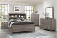 Woodrow Queen Toy Box (1 Set) in Gray 2042NB-QT - U&U Home Budget Furniture (Carteret, NJ)