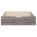 Woodrow Twin/Full Toy Box (1 Set) in Gray 2042NB-TFT - U&U Home Budget Furniture (Carteret, NJ)