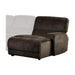 Shreveport Right Side Reclining Chaise in Brown 8238-RC - U&U Home Budget Furniture (Carteret, NJ)