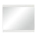 Kerren Mirror in White 1678W-6 - U&U Home Budget Furniture (Carteret, NJ)