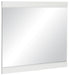 Kerren Mirror in White 1678W-6 - U&U Home Budget Furniture (Carteret, NJ)