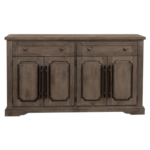 Toulon Server in Dark Pewter 5438-40 - U&U Home Budget Furniture (Carteret, NJ)