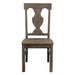 Toulon Side Chair in Dark Pewter (Set of 2) - U&U Home Budget Furniture (Carteret, NJ)