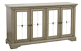 Vermillion Server in Gray 5442-40 - U&U Home Budget Furniture (Carteret, NJ)