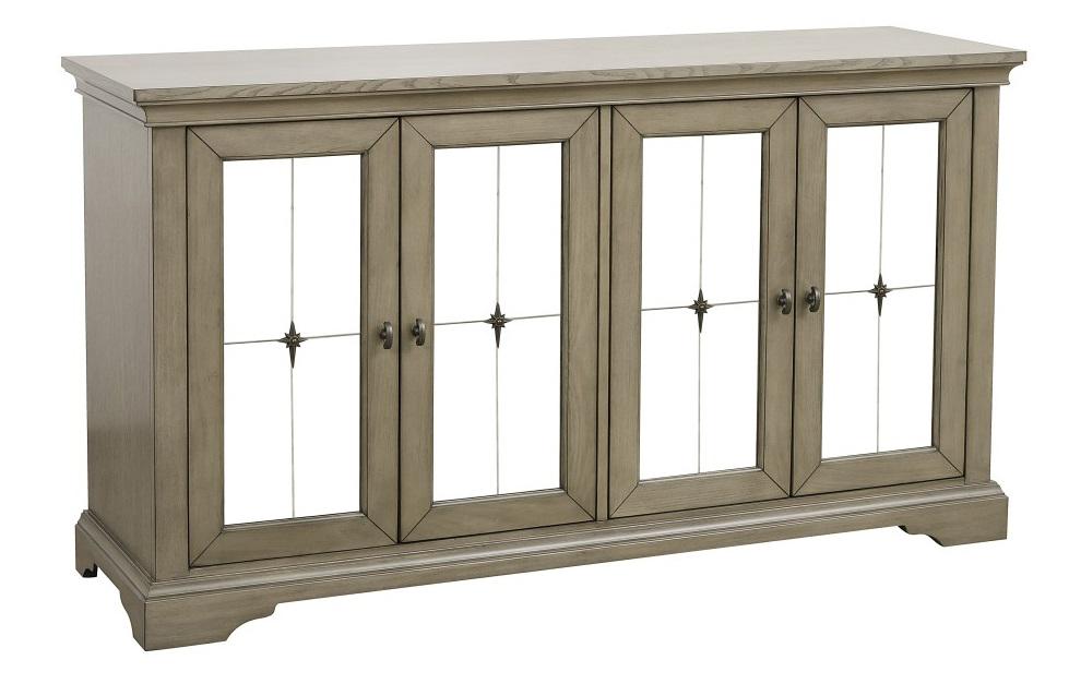 Vermillion Server in Gray 5442-40 - U&U Home Budget Furniture (Carteret, NJ)